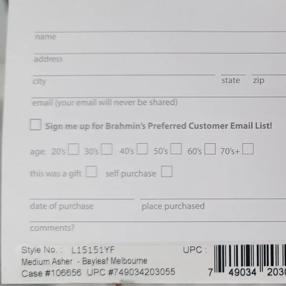 Brahmin Teal Shoulder Bag and Wallet Set - Picture 11 of 15